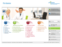 Tablet Screenshot of prohomine.de